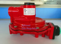 Red Color Fisher R622H LPG High Pressure Gas Regulator Use For Cooking , Long Life
